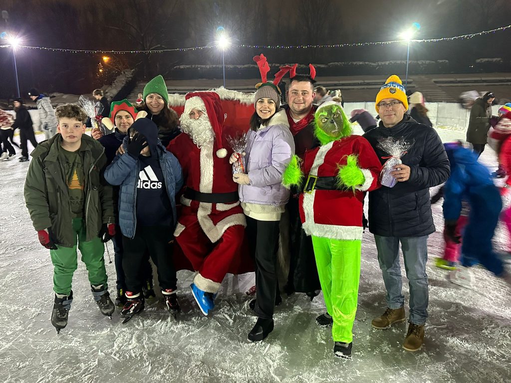 Mikołajki na lodzie