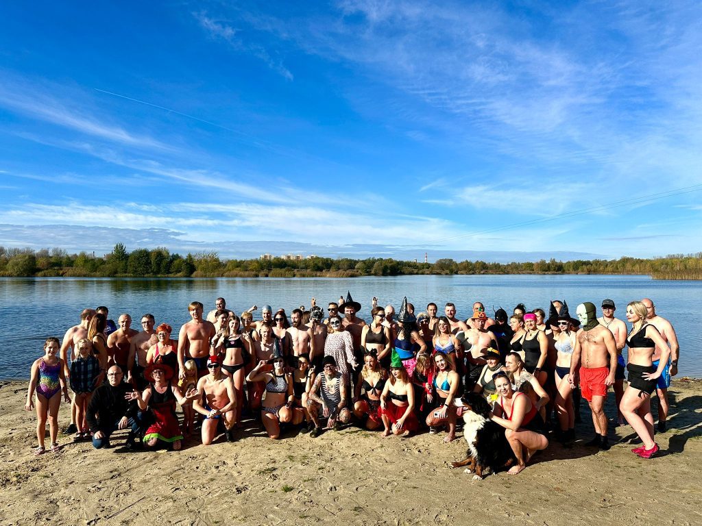 Halloweenowe morsowanie na Hubertusie