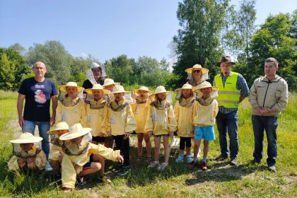 Warsztaty pszczelarskie dla uczniów mysłowickich placówek oświatowych