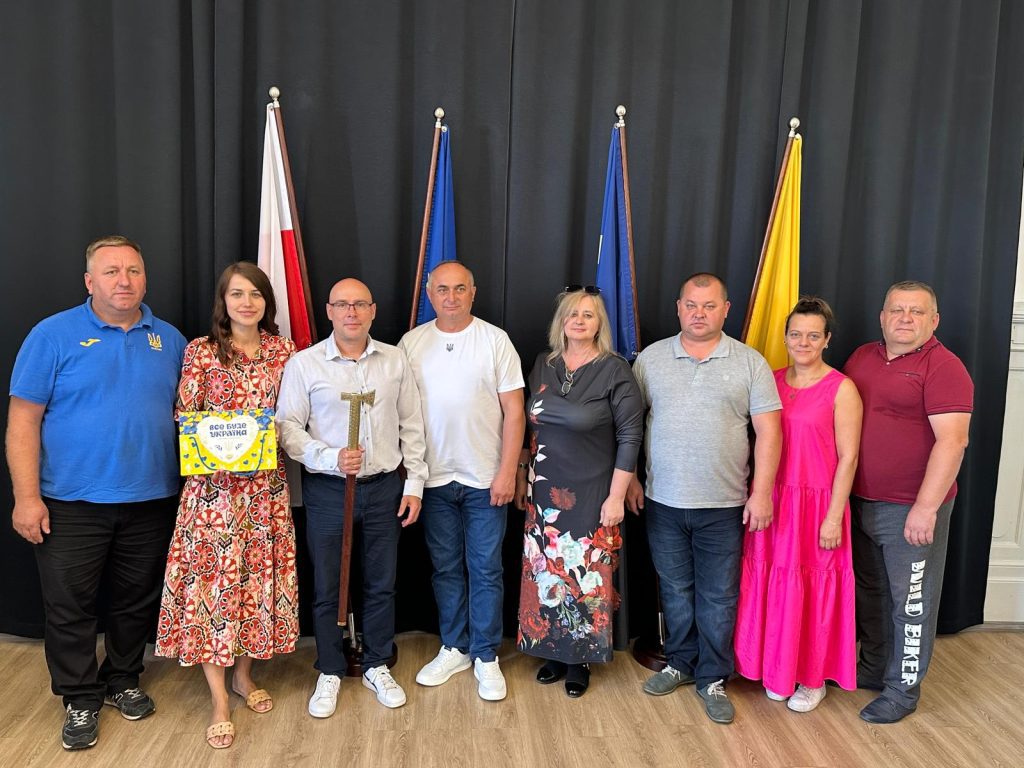 Delegacja przedstawicieli Miasta Tłumacz z Ukrainy