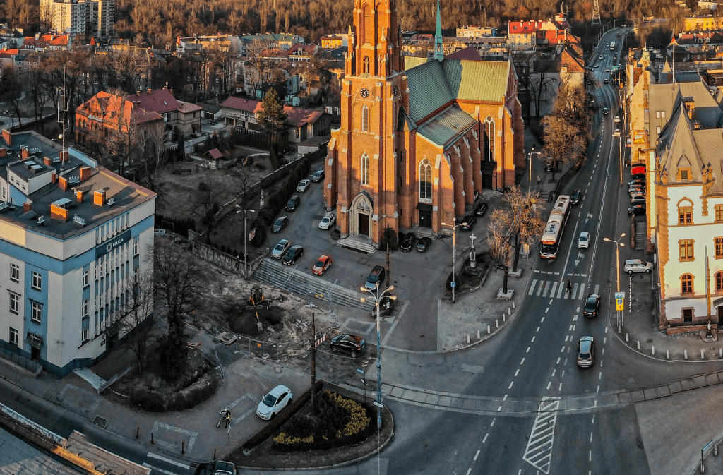 Zmiana organizacji ruchu w ciągu ulic Katowickiej, Bytomskiej, Towarowej, Krakowskiej, Powstańców oraz Strumieńskiego w Mysłowicach