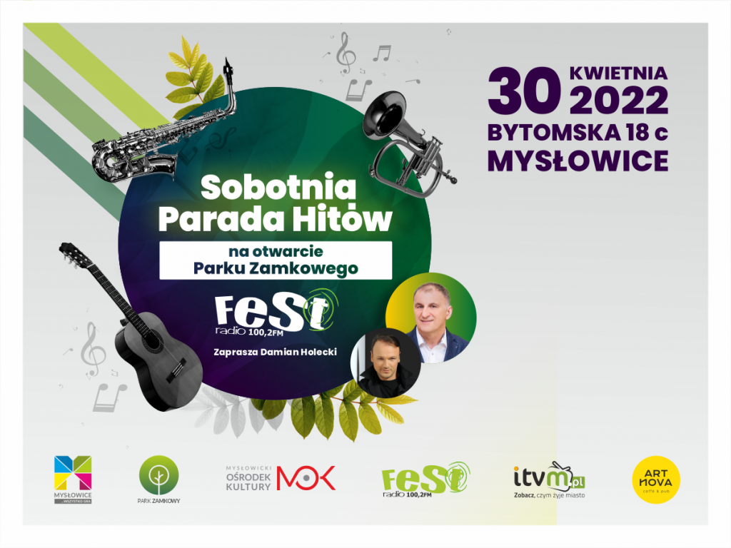Sobotnia Parada Hitów na otwarcie Parku Zamkowego