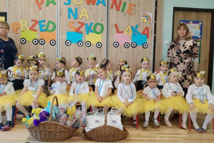 Pasowanie na przedszkolaka w Przedszkolu nr 5 w Mysłowicach