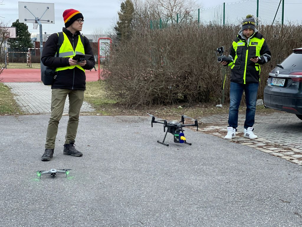 Przelot dronem w ramach akcji „Mysłowice wolne od smogu”