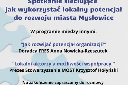 Lokalny potencjał dla rozwoju miasta Mysłowice.
