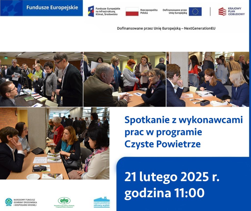 Szkolenie dla firm realizujących inwestycje w programie Czyste Powietrze