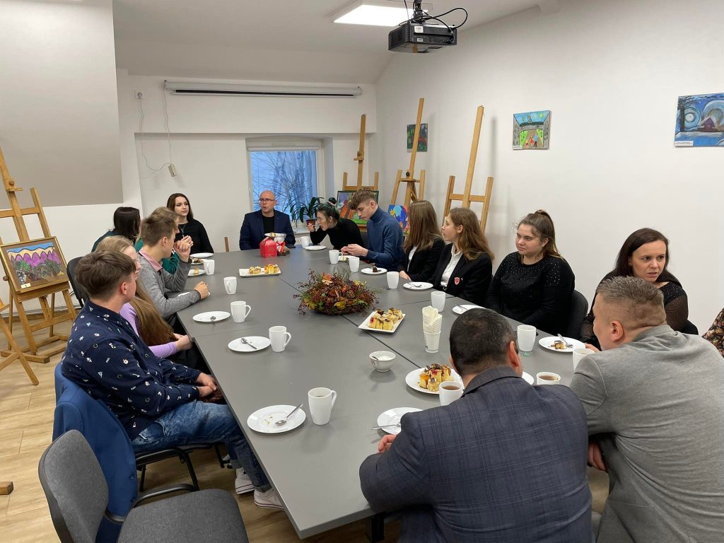 Spotkanie świąteczne Młodzieżowej Rady Miasta Mysłowice