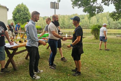 Spławikowe zawody wędkarskie o Puchar Trójkąta Trzech Cesarzy na zbiorniku Wesoła Fala