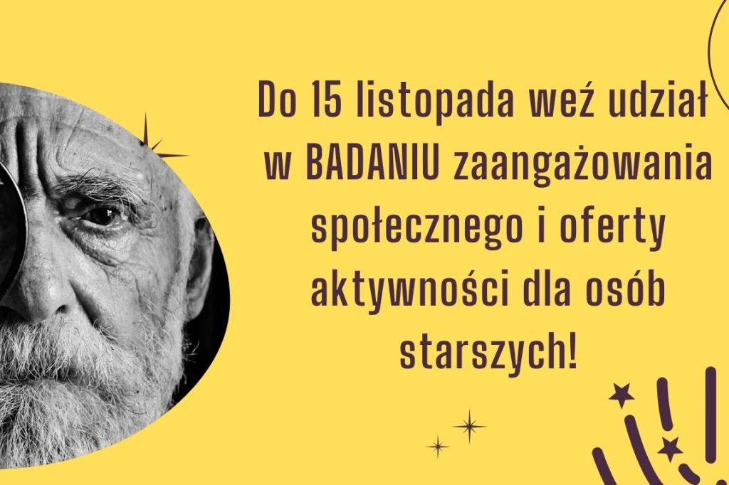 Ankieta badająca zaangażowanie społeczne osób starszych