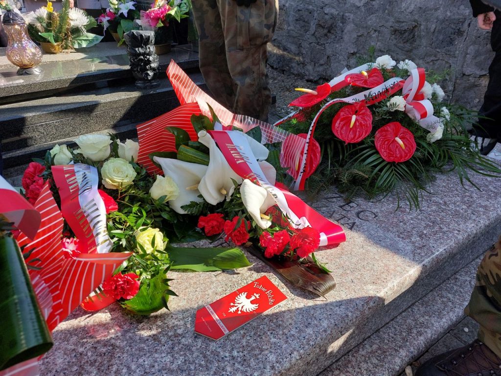 Nadanie oznaczenia grobu weterana powstań śląskich plutonowego Wilhelma Marca znakiem pamięci „Tobie Polsko”