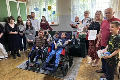 Odwiedziny podopiecznych w Domu Dziecka im. św. Ojca Pio w Mysłowicach w ramach akcji „Podziel się czekoladą”