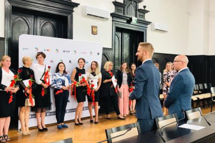 Mianowanie dyrektorów placówek oświatowych i wręczenie nominacji na wyższe stopnie zawodowe dla nauczycieli