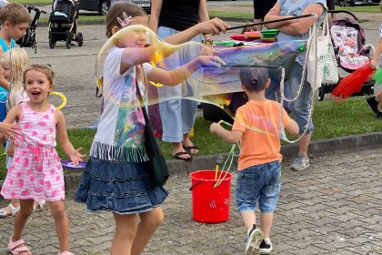 Festyn na zakończenie lata w Dzielnicy Bończyk-Tuwima