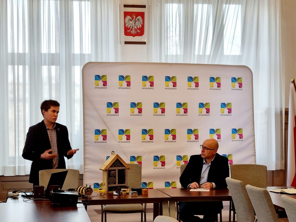 Spotkanie dotyczące powstania miejskich pasiek