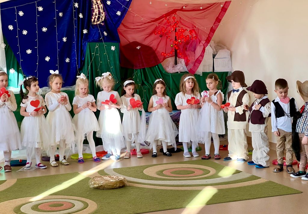 Pokaz Jasełek w Przedszkolu nr 9 w Mysłowicach