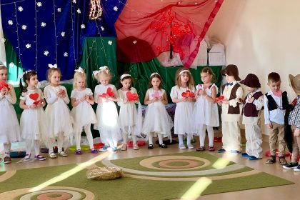 Pokaz Jasełek w Przedszkolu nr 9 w Mysłowicach