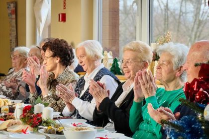Spotkanie wigilijne w Ośrodku Rehabilitacyjno-Opiekuńczym