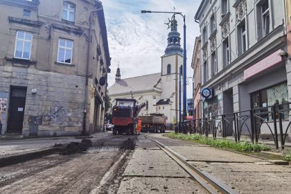 Ruszyła przebudowa linii tramwajowej nr 14 – zmiany w organizacji ruchu