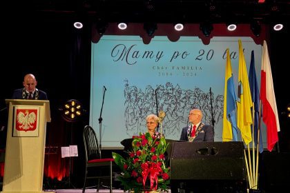 Nadanie „Zasłużony dla Miasta Mysłowice” dla Pani Agaty Wiśny. Koncert z okazji jubileuszu 20-lecia Chóru Familia.