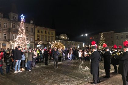 Koncert barbórkowy i odpalenie iluminacji świątecznych na rynku