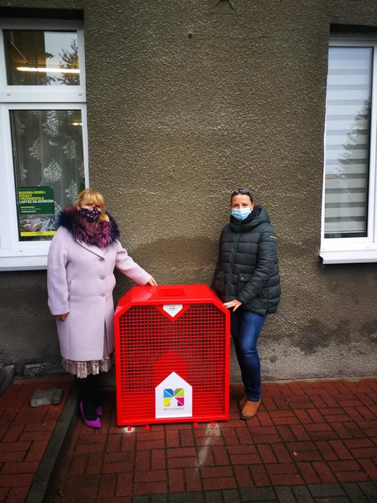 Kolejne pojemniki na nakrętki pojawiły się w naszym mieście