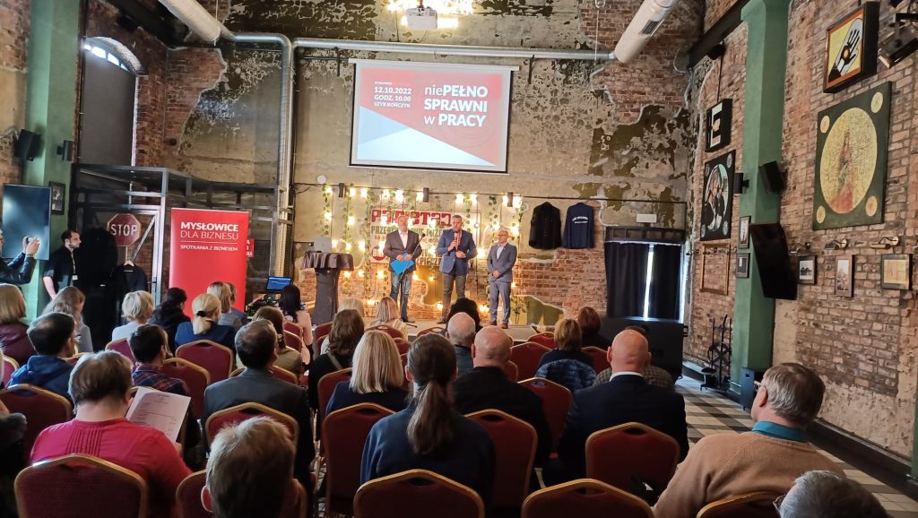 Spotkanie pt. „niePEŁNOSPRAWNI w PRACY” w Szybie Bończyk