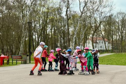 Rolki u Karolki w Parku Zamkowym