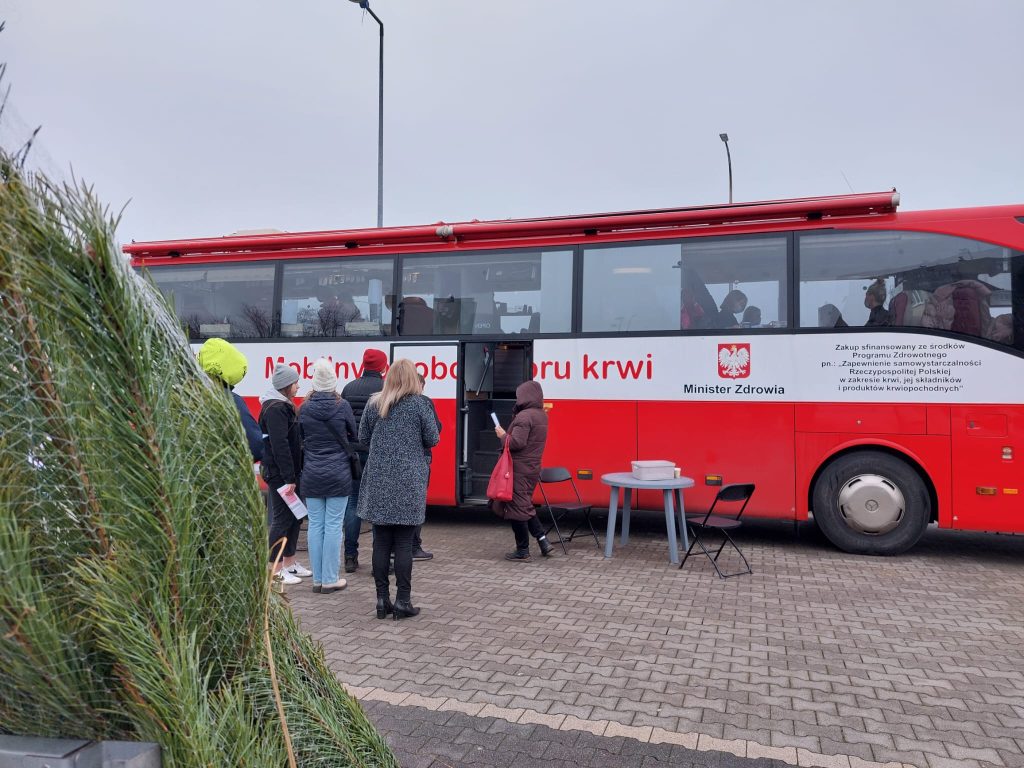 Świąteczna akcja krwiodawstwa „Dar za dar”