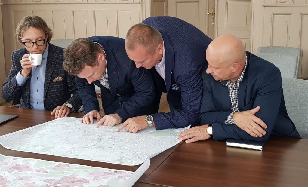 Spotkanie dotyczące budowy metropolitalnej drogi rowerowej