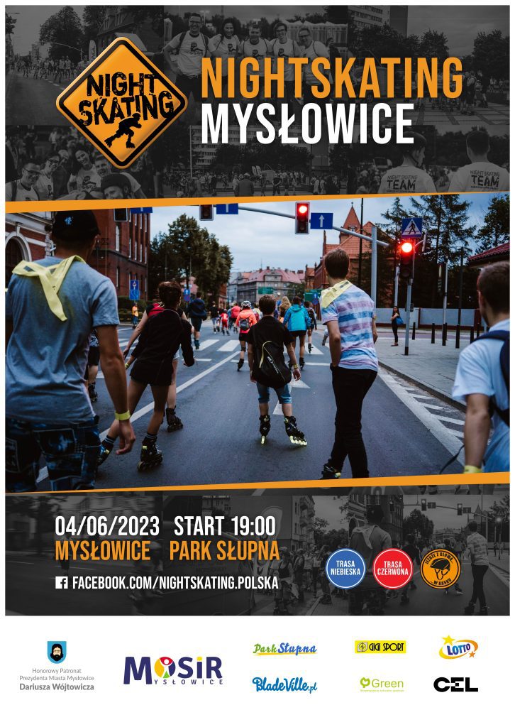 Kolejna edycja Nightskating Mysłowice