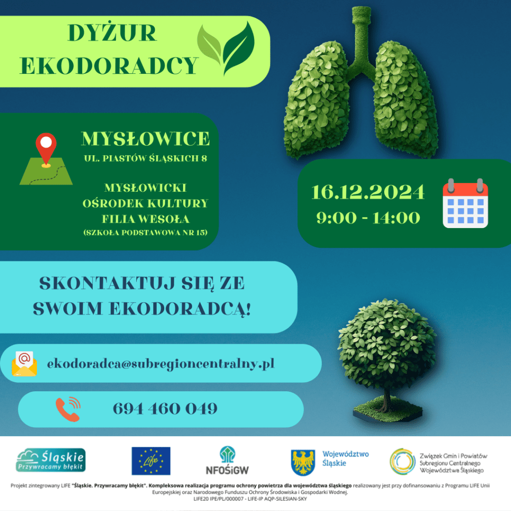 Dyżur ekodoradcy w Dzielnicy Wesoła