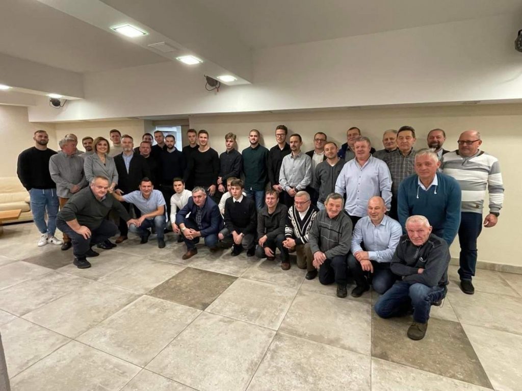 Spotkanie świąteczne z zawodnikami LKS Unia Kosztowy