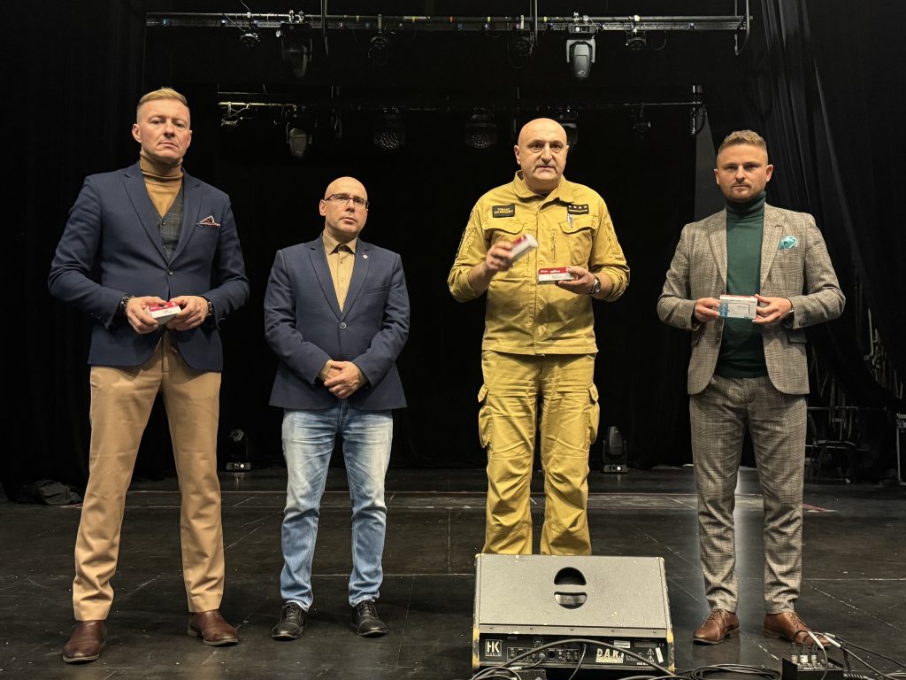 Akcja przekazania czujek dla mieszkańców