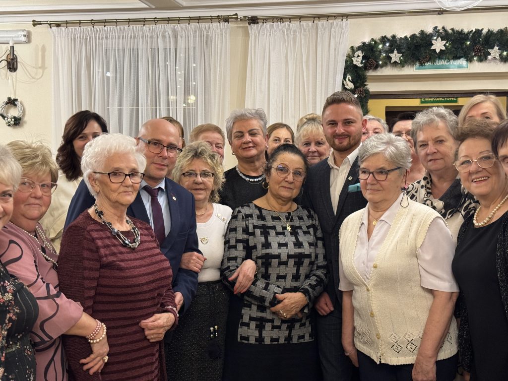 Spotkanie opłatkowe ze Stowarzyszeniem Amazonki „Tęcza”