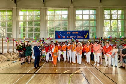 Dzień otwarty w Szkole Podstawowej nr 5 połączony z pożegnaniem dyrektor Renaty Boba, która odchodzi na emeryturę