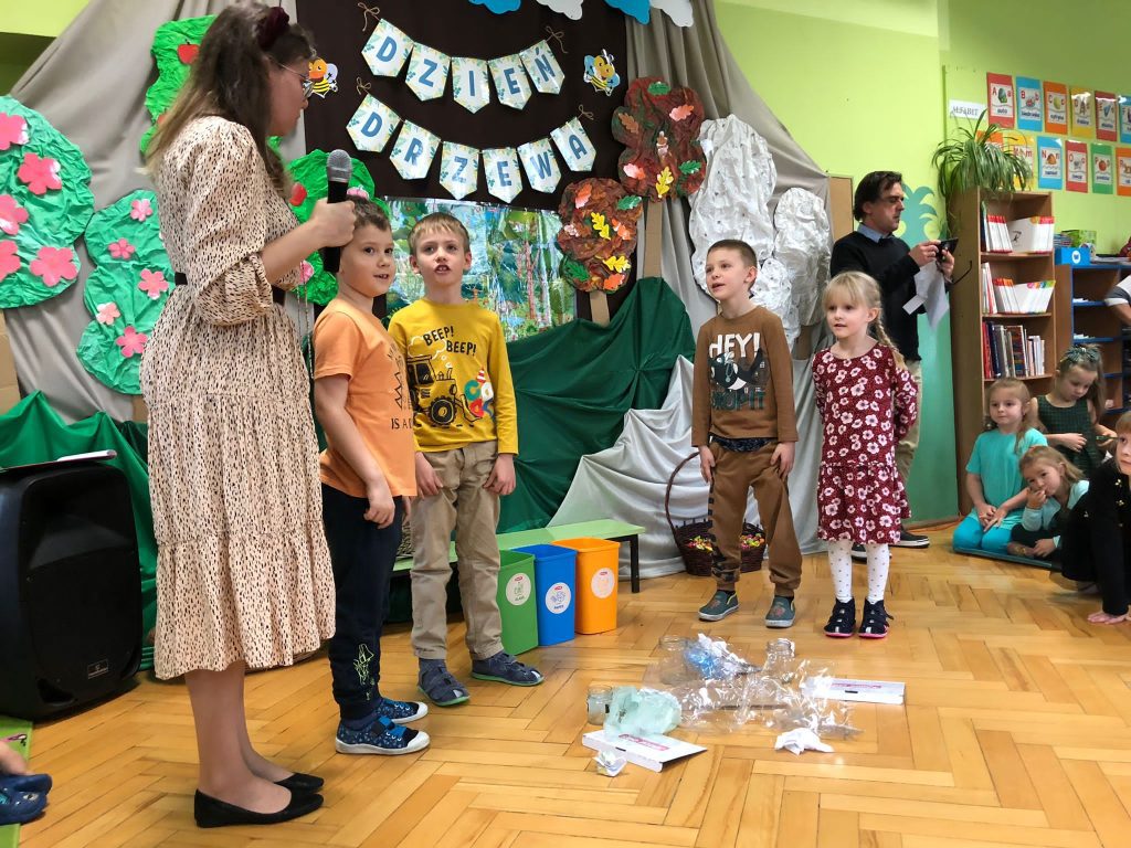 Obchody święta drzewa w Przedszkolu nr 5