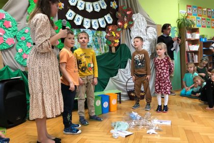 Obchody święta drzewa w Przedszkolu nr 5