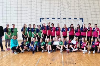 Finał zawodów miejskich w piłce ręcznej dziewcząt szkół ponadpodstawowych