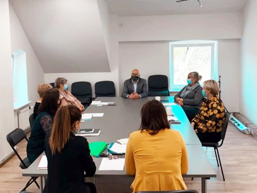 Szkolenie przedstawicieli Mysłowickiej Rady Seniorów dot. Programu „WŚRÓD SWOICH– SENIOR DLA SENIORA”