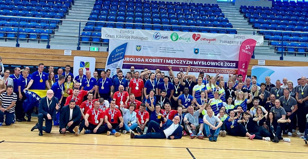 Liga Europy w siatkówce na siedząco – Final Round EuroLeagues in Myslowice 2022