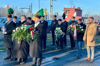 Upamiętnienie zamordowanych więźniów podobozu Auschwitz-Birkenau