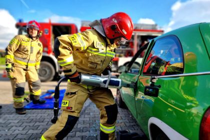 Akcja bezpieczeństwa na drogach „Twój Blask-Twoje życie”