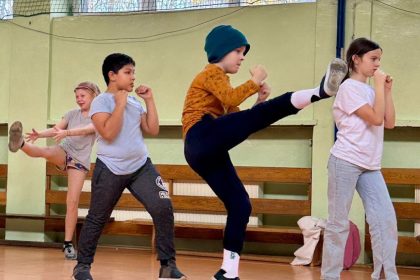 Zajęcia z samoobrony w SP 2