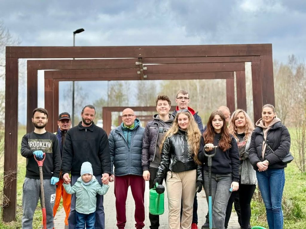 Nasadzenia w mysłowickich Parkach