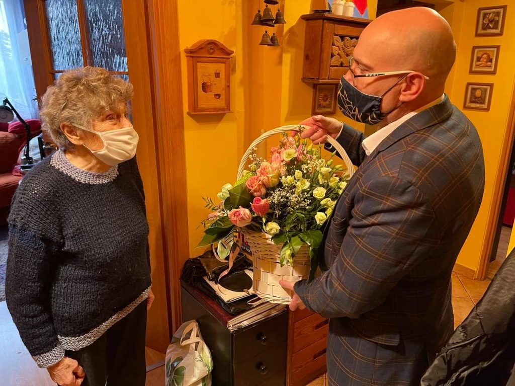 Pani Olga Szwemin świętuje 90. lat!