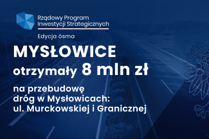 8 mln zł na przebudowę dróg w Mysłowicach: ul. Murckowskiej i Granicznej