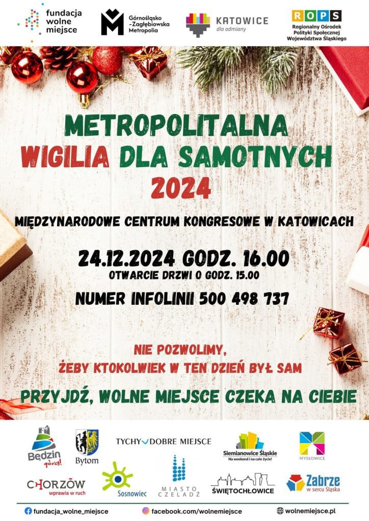 Metropolitalna Wigilia dla Samotnych 2024