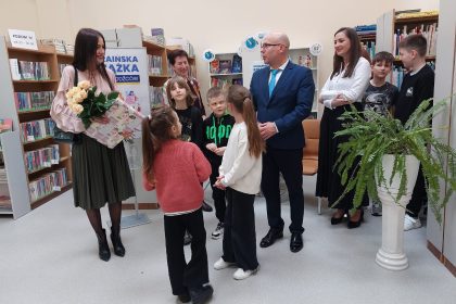 Otwarcie kąciku czytelniczego „Ukraińska książka dla dzieci” w Bibliotece Miejskiej Filia nr 11