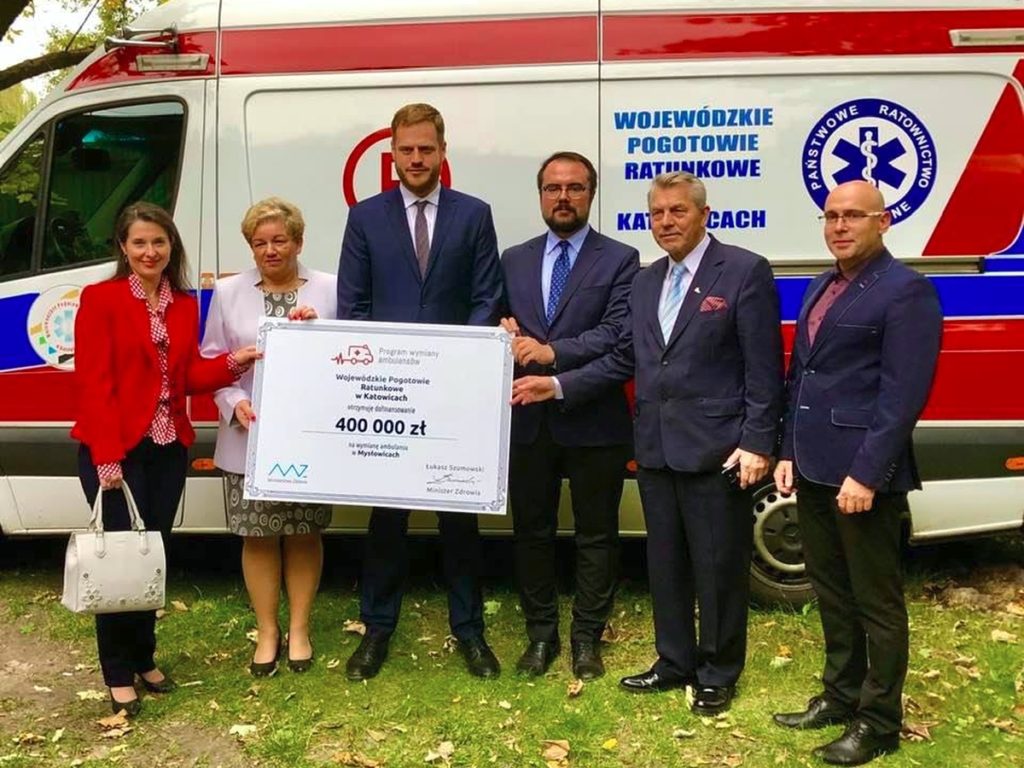 Mysłowice zyskały nową karetkę pogotowia ratunkowego