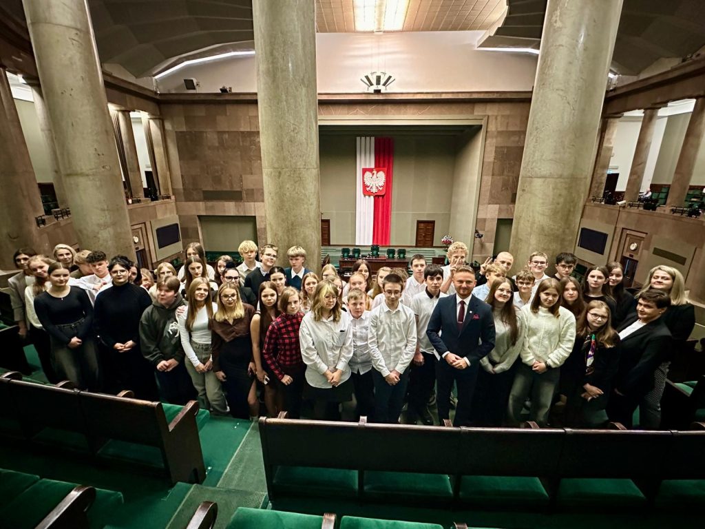 Wizyta uczniów SP15 w Sejmie RP